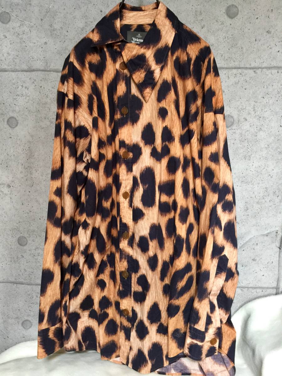 Vivienne Westwood ヴィヴィアン ウエストウッド ☆ 変形 レオパード 