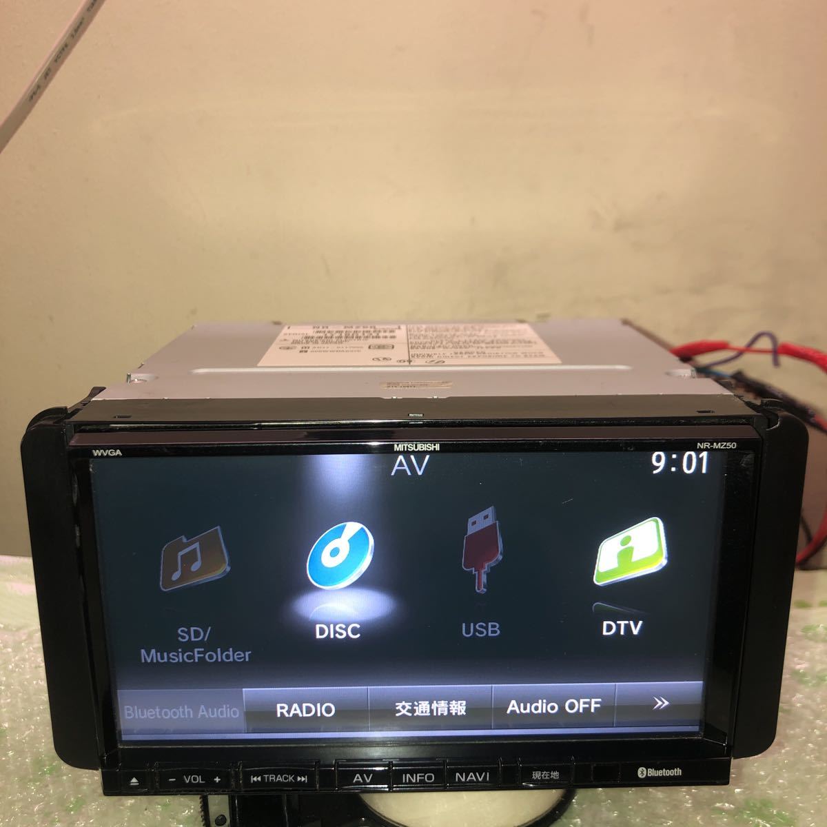 売り切り 三菱 MITSUBISHI / NR-MZ50-M マツダ純正SDメモリーナビ