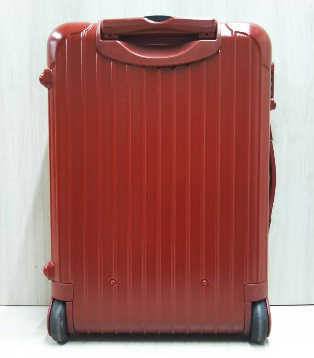 RIMOWA レッド キャリーケース スーツケース ルフトハンザ RIMOWA