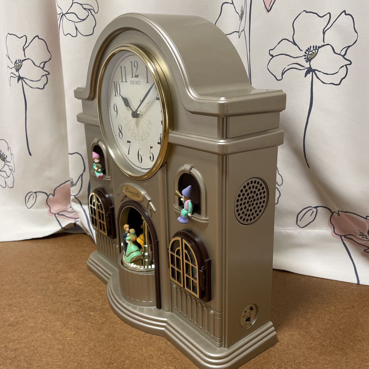 SEIKO Dreamytime Fantasia RE517S からくり時計 掛け時計 回転飾り