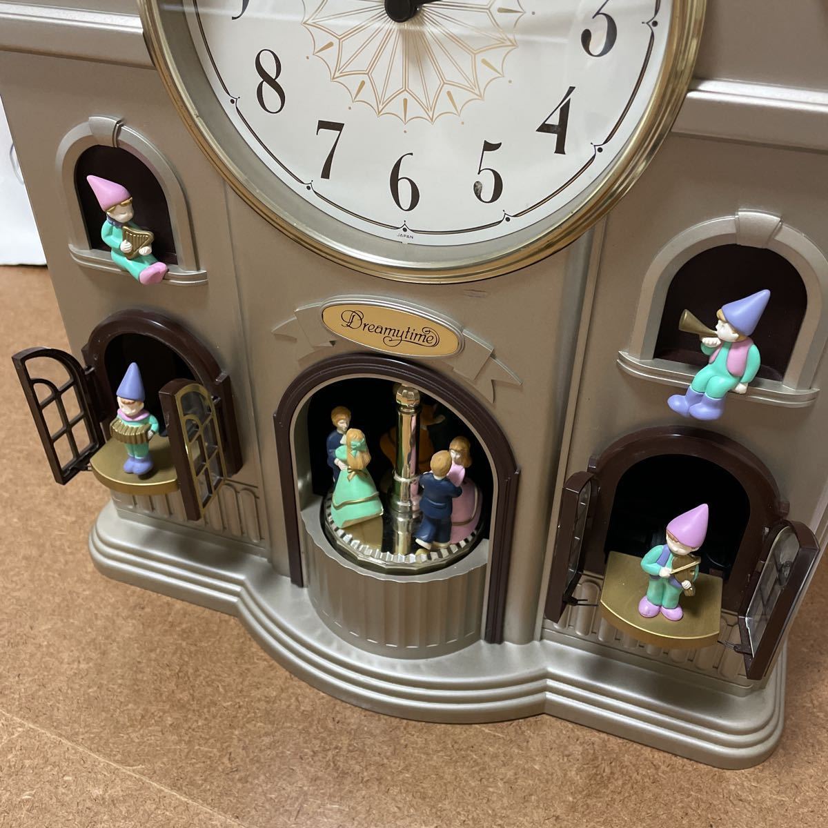 SEIKO Dreamytime Fantasia RE517S からくり時計 掛け時計 回転飾り