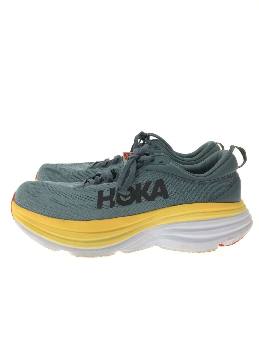 HOKA ONE ONE◆ローカットスニーカー/27cm/BLU/ナイロン