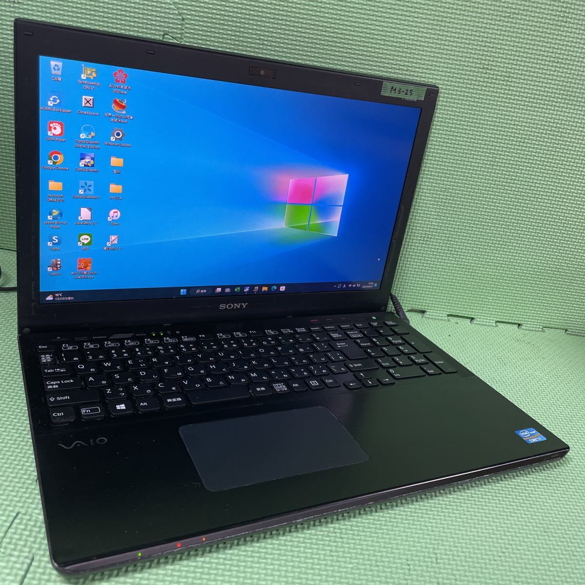 M3-25】Windows11/新品SSD240GB【SONY VAIO SVS151C1SN】Core i7 