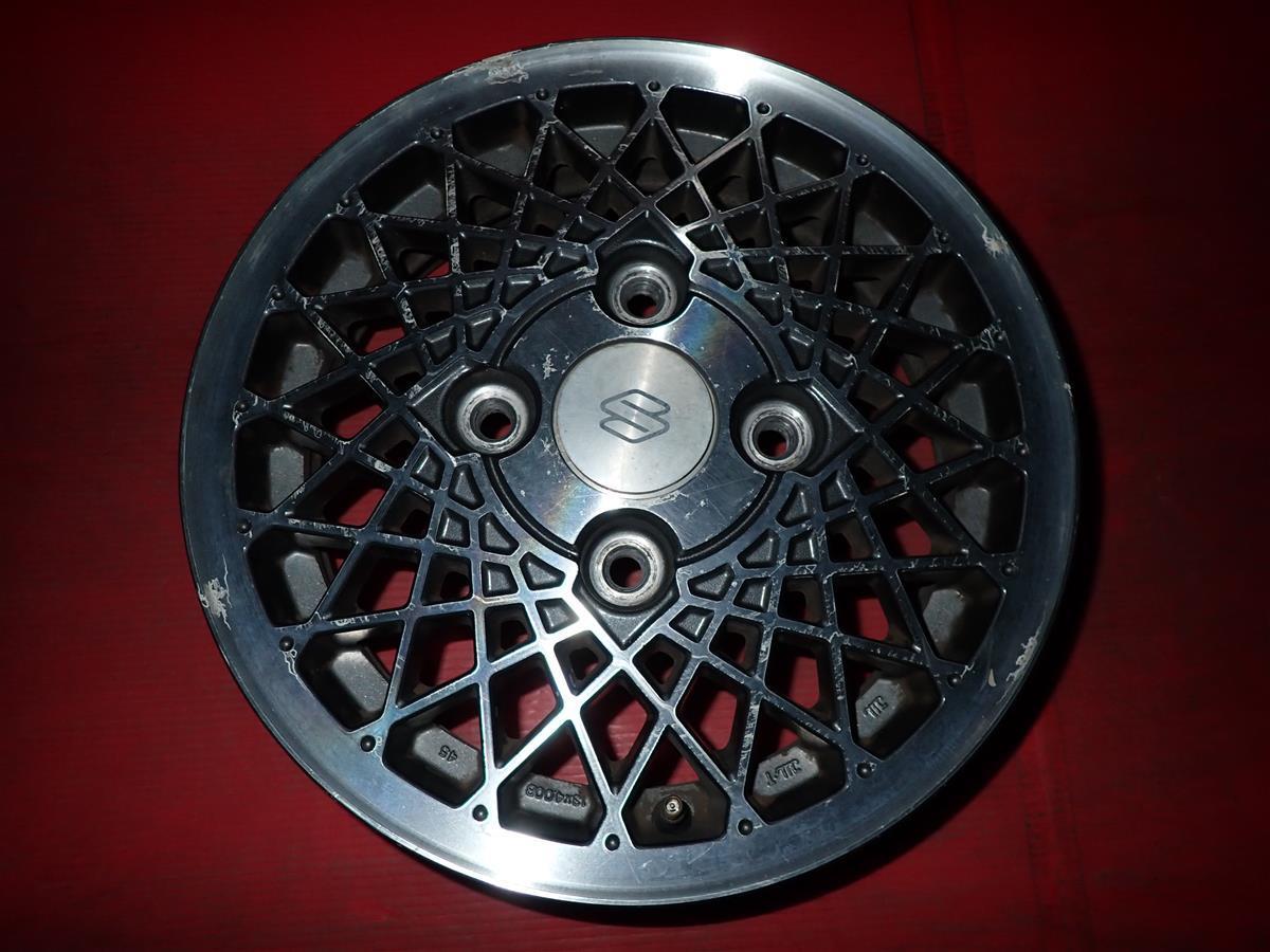 激安 中古 4本セット 】スズキ アルトワークス 純正 メッシュ アルミ