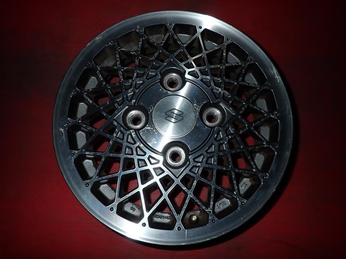 激安 中古 4本セット 】スズキ アルトワークス 純正 メッシュ アルミ