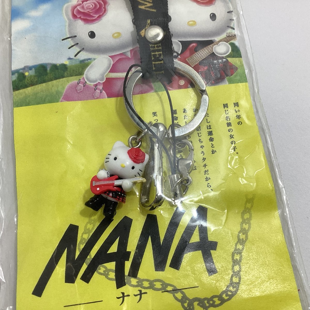 希少 平成レトロ ハローキティ NANA コラボ ネックストラップ Kitty