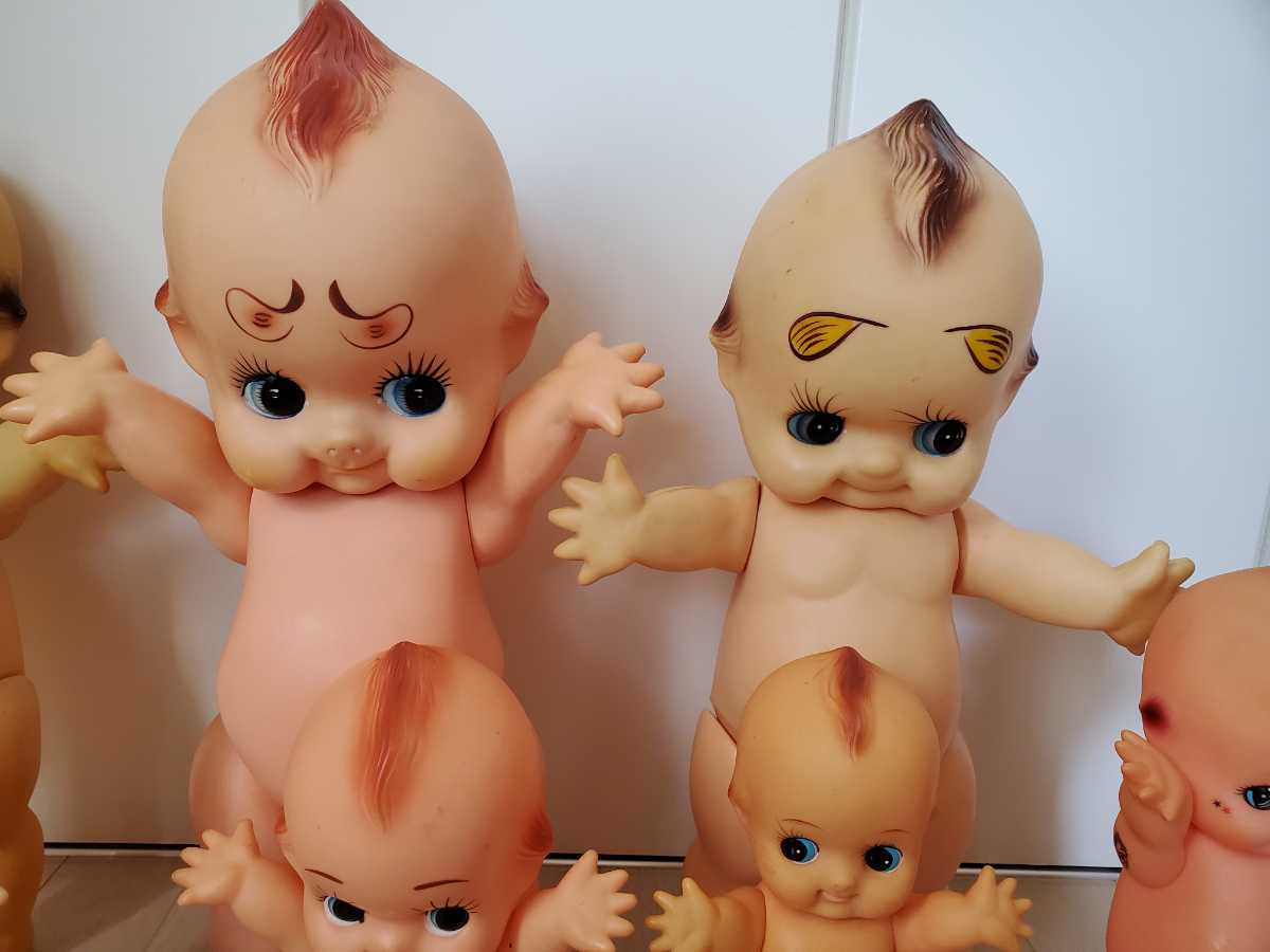 キューピー人形 昭和 レトロ キューピーちゃん ソフビ 大量 ジャンク