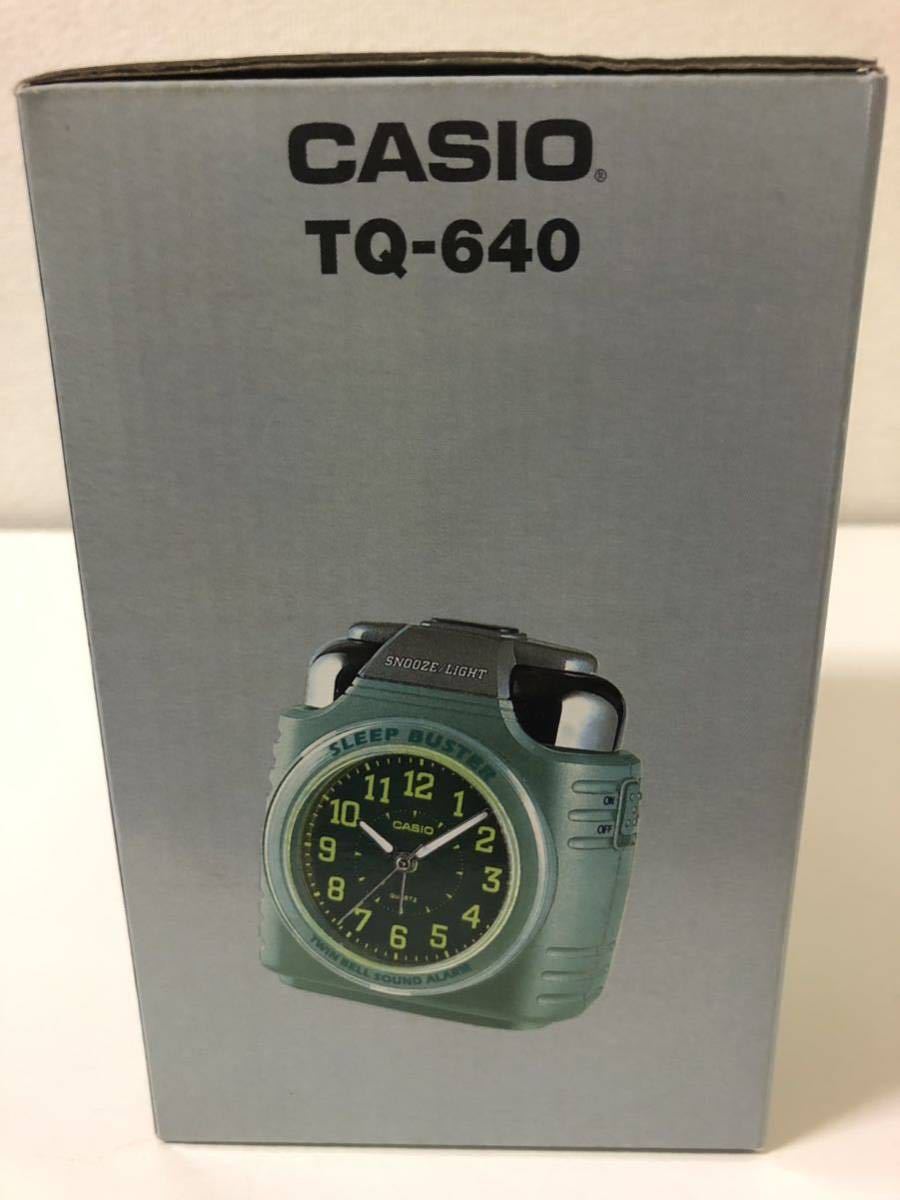 CASIO スリープバスター TQ-640 中古品(目覚し時計)｜売買された 