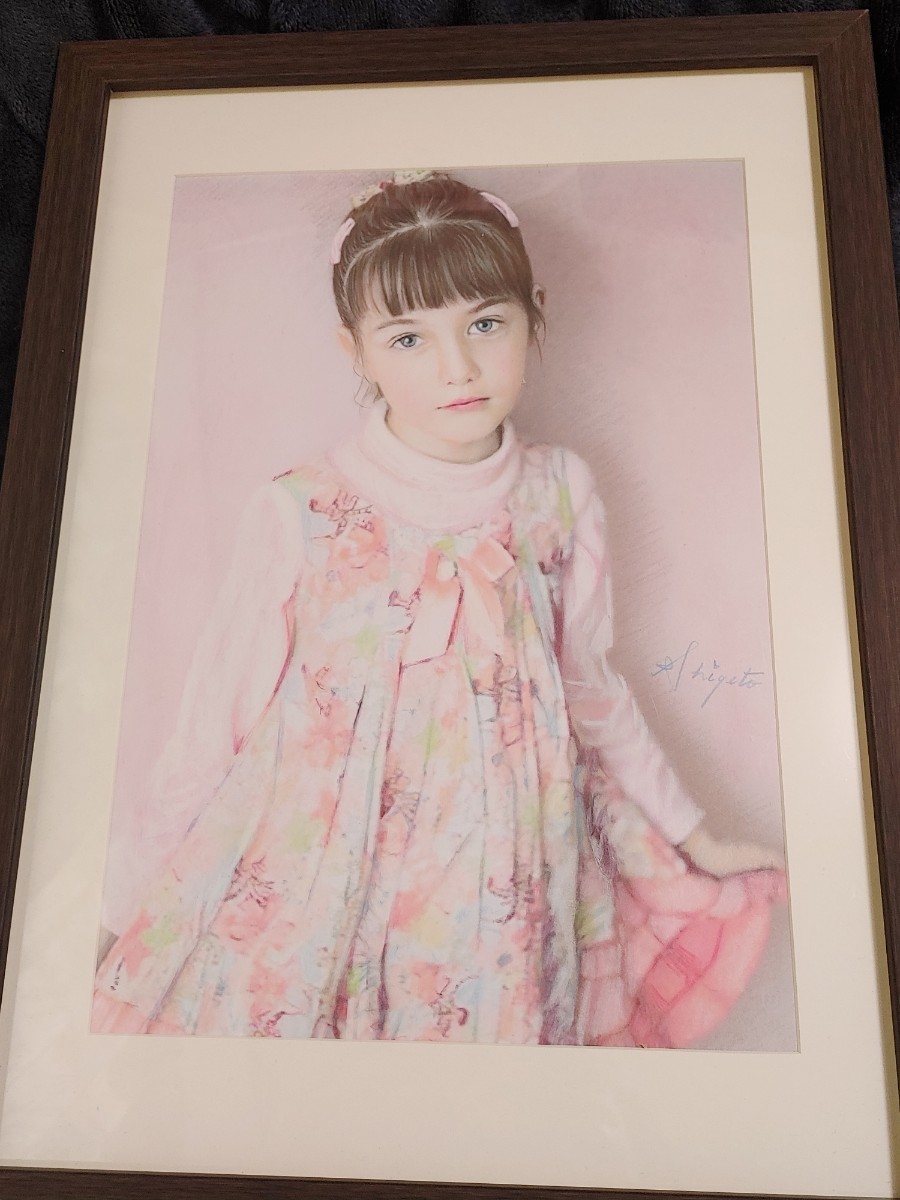 写真のような手書きの色鉛筆画 S.Tomo氏の素晴らしい写実的作品(鉛筆画 