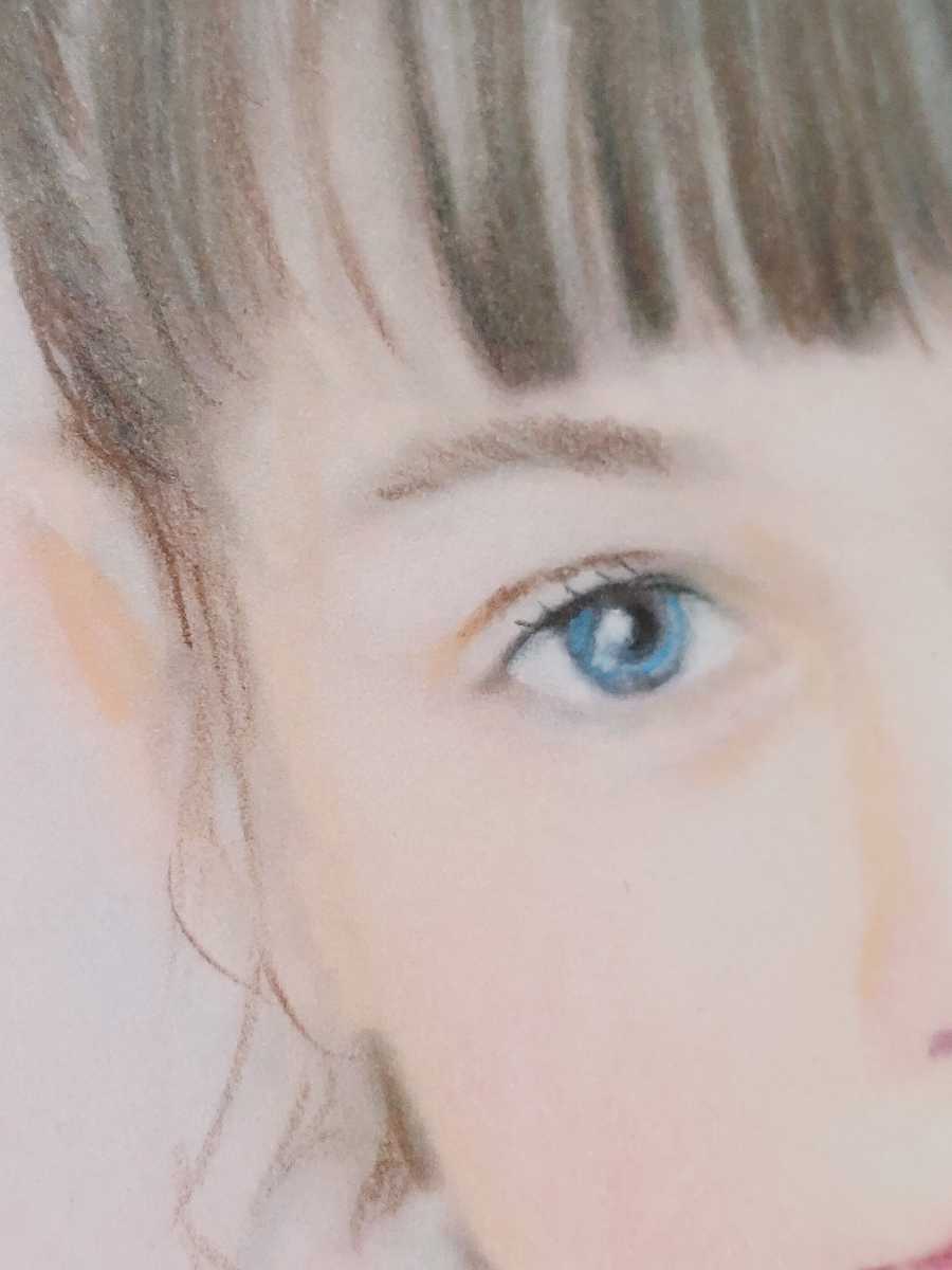 写真のような手書きの色鉛筆画 S.Tomo氏の素晴らしい写実的作品(鉛筆画 