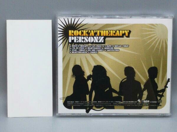 希少　帯付　PERSONZ ロカセラピー　ROCK'A'THERAPY CD 帯付き】 PERSONZ CD ROCK'A'THERAPY 希少 帯付 PERSONZ ロカセラピー