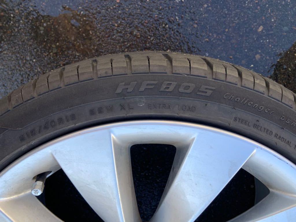 VW フォルクスワーゲン 純正 シロッコR ホイール 18インチ 8J +41