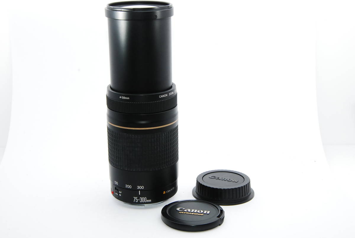 ☆美品☆Canon EF 75-300mm F4-5.6 IS USM Canon EFレンズ EF75-
