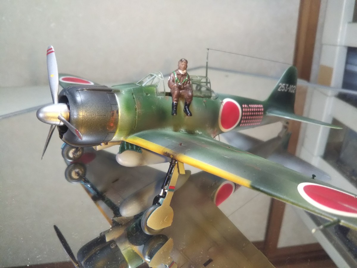 タミヤ1/48完成品「日本海軍零式艦上戦闘機21型」第253航空隊所属