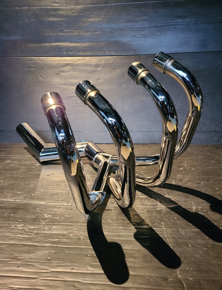 即納 CB750K k0 k1 k2 k3 k4 k5 k6 k7 ショート管 メッキ マフラー