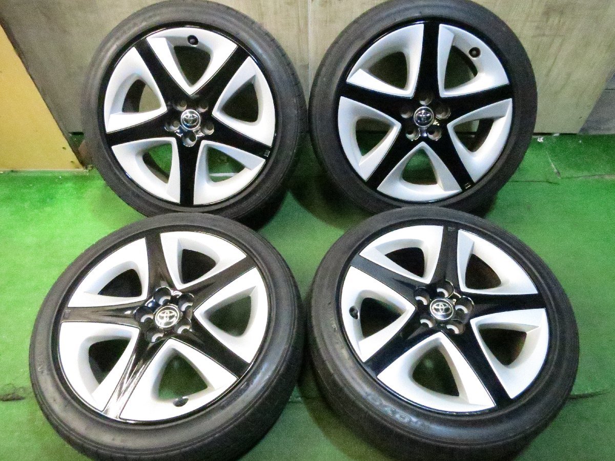 4本価格☆トヨタ 50系 プリウス ツーリング 純正 215/45R17 トーヨー