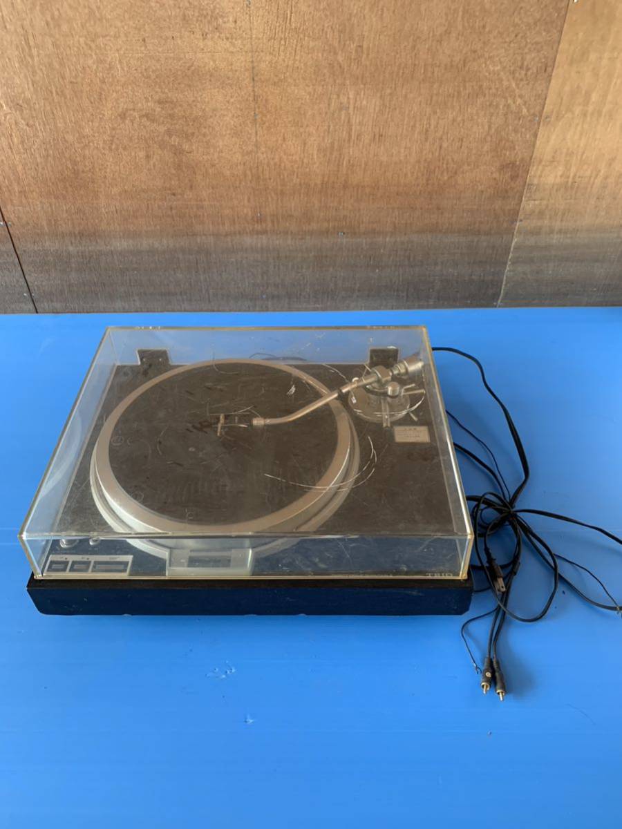 【値下げ】トリオ　ターンテーブル レコードプレイヤー　TRIO KP-5050 TRIO KP-5050 Trio 【公式通販】