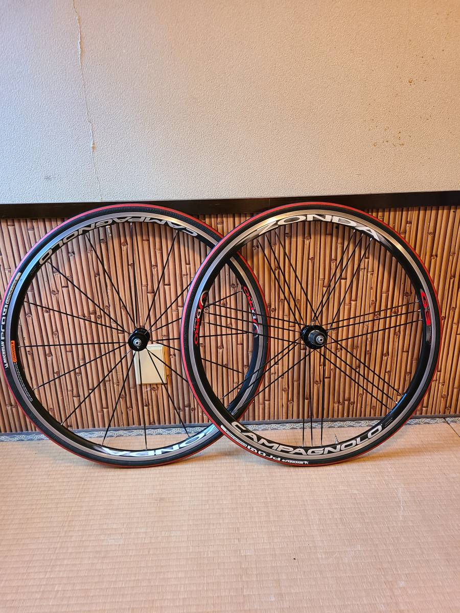 カンパニョーロ　ゾンダ15c　700c カンパニョーロ ゾンダ15c シマノ10s対応(27インチ、700C)｜売買された