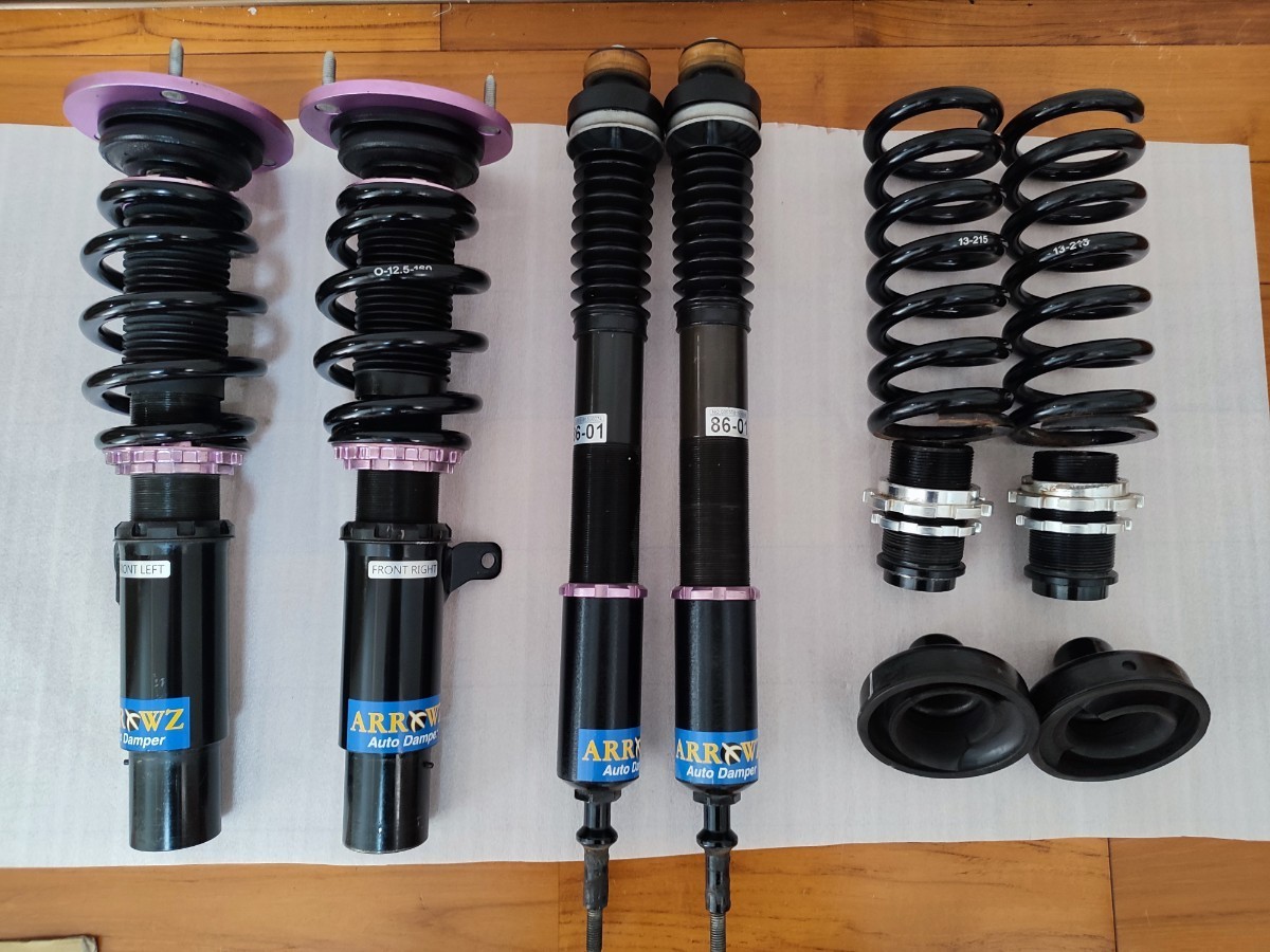 ○BMW○E90 E91 E92 E82 E87 E88 ○車高調○tein hks rs-r 