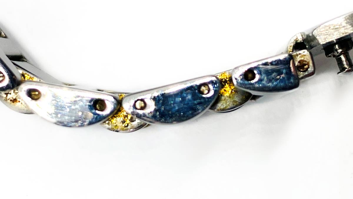 ■J.HARRISON ジョン・ハリソン 腕時計 3針 クオーツ ダイヤモンド 18K PURE RUZ CCM-001C 可動品_10