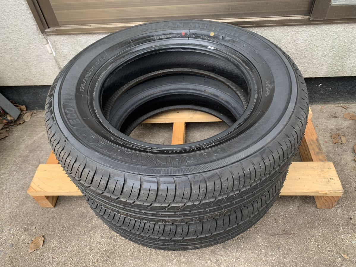 【低燃費★低摩耗★2020年日本製★未使用★2本】175/70R14ヨコハマDURANタイヤ　転がり抵抗15％　耐摩耗性12.4％向上