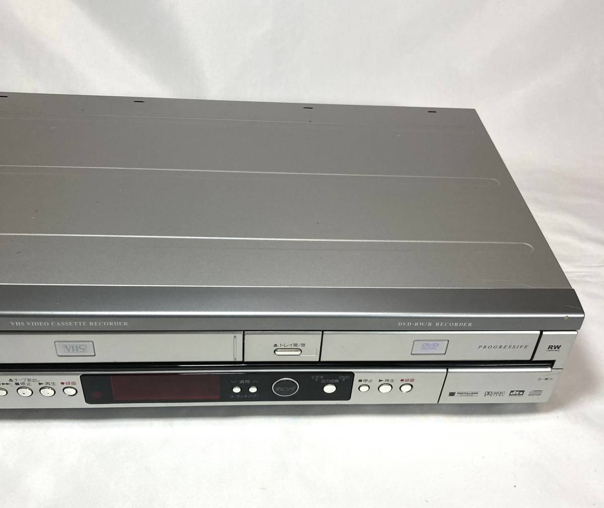 シャープ 地デジ対応 HDD内蔵 VHS一体型DVDレコーダー DV-ACV52 SHARP
