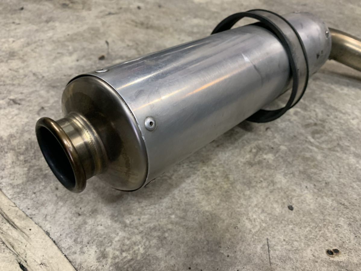 大阪発 NSF100 エイプ100 エイプ50 社外マフラー tsuruno technical 