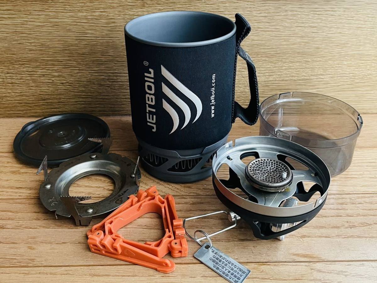 寒冷地仕様 サーモレギュ JETBOIL MicroMo イグナイター付き マイクロモ ジェットボイル モンベル 登山 black ブラック 黒 トロ火調理可能