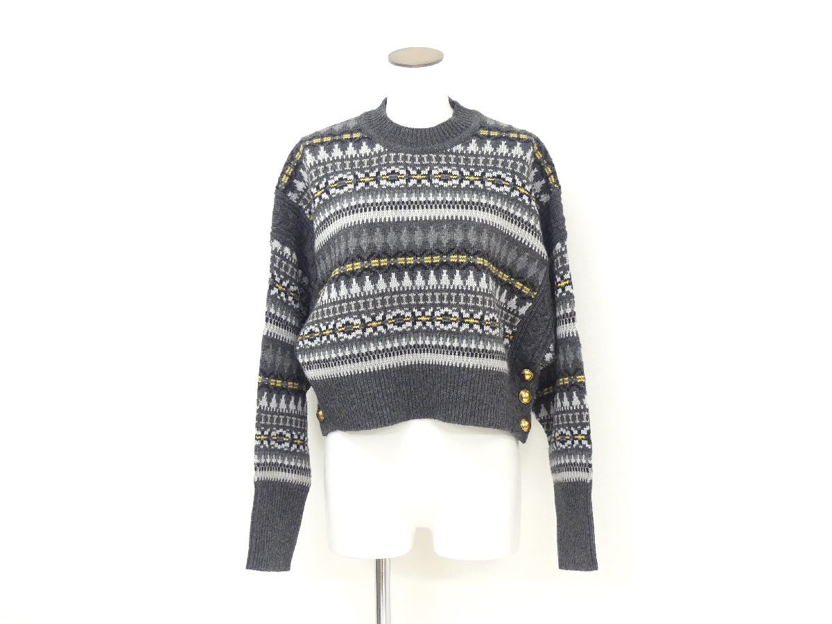【極美品】Curensologyカレンソロジー✳︎フェアアイルニットプルオーバー Curensology フェアアイルニットプルオーバー新品