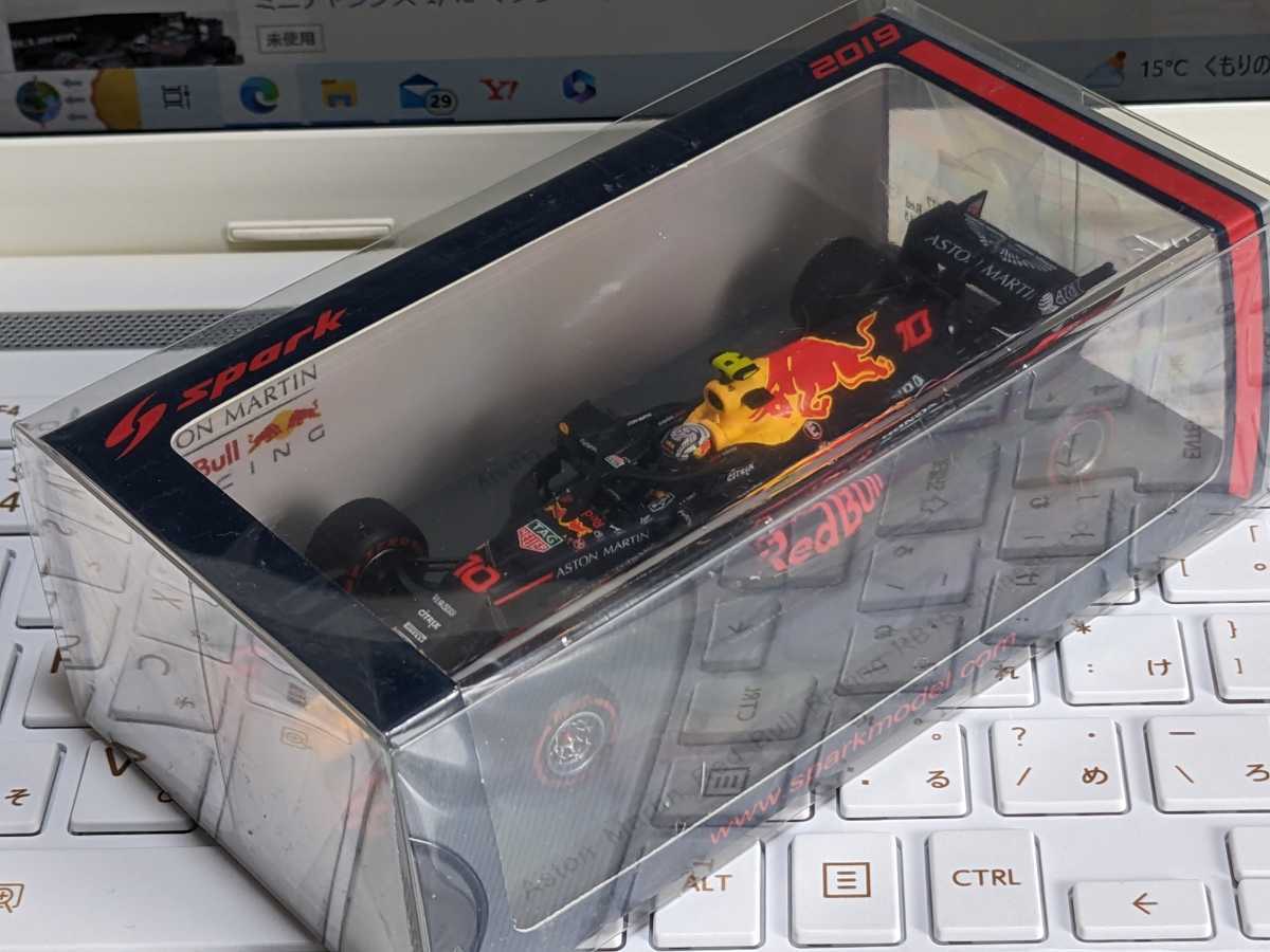 未開封】1/43 レッドブル・ホンダ RB15 #10 ピエール・ガスリー 中国GP