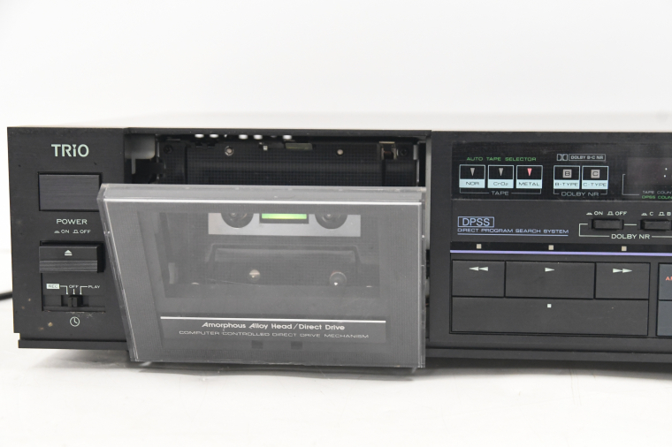 TRIO トリオ KX-880SR ステレオカセットデッキ 動作品 Y20761122(一般