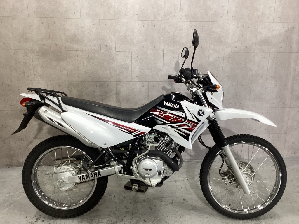 ヤマハ XTZ125 YAMAHA リアボックス付き xtz125 - 青 SEROW250FI 
