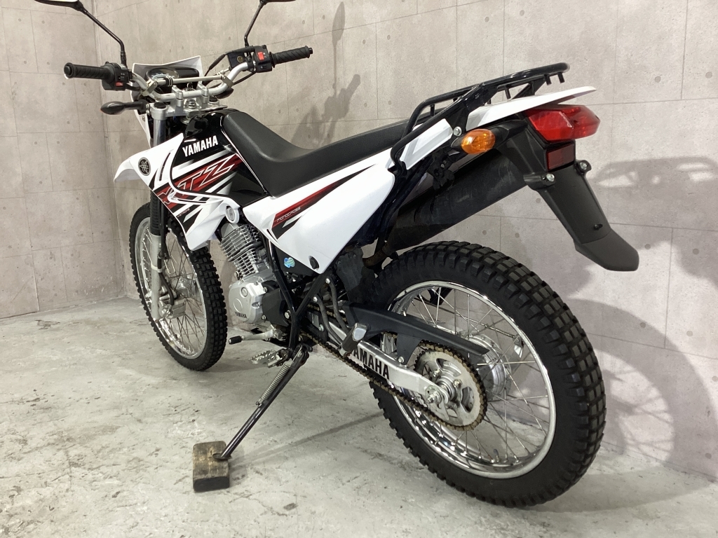 ヤマハ XTZ125 YAMAHA リアボックス付き xtz125 - 青 SEROW250FI 