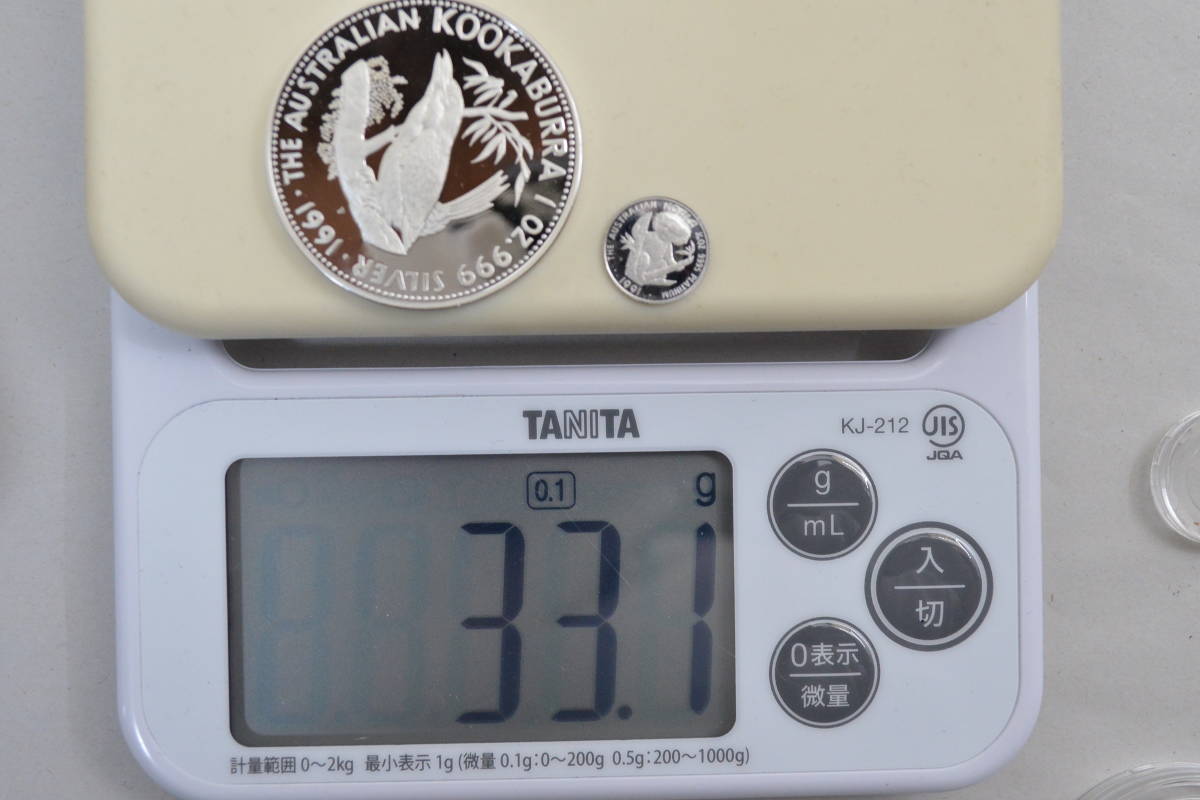 1991 オーストラリア 1ドル銀貨 5ドル金貨 5ドルプラチナコイン プルーフセット 木製ケース付き アンティーク  骨董(オセアニア)｜売買されたオークション情報、Yahoo!オークション(旧ヤフオク!) の商品情報をアーカイブ公開 -  オークファン（aucfan.com）