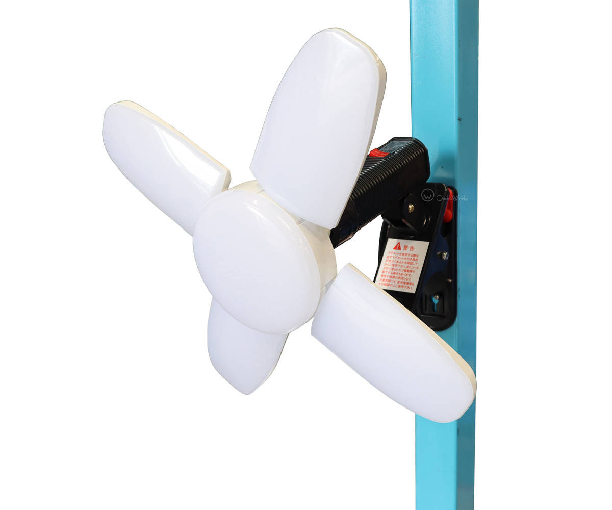 LED電球付クリップランプ スーパールミネX60 LA-6005-LED 屋内用 WING ACE ウィングエース ◇本州四国九州送料無料◇