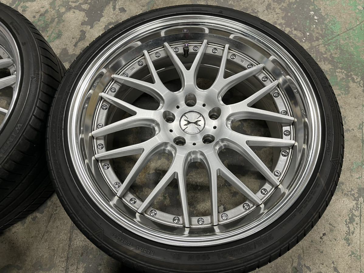 美品☆Weds マーベリック 709M 21インチ 9J＋32 10J ＋46 PCD120 