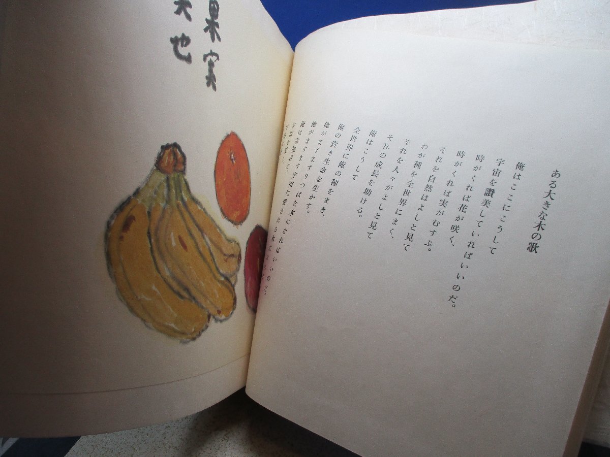 お値下げ不可品 武者小路実篤 自選詩画集 定価32000円/122911