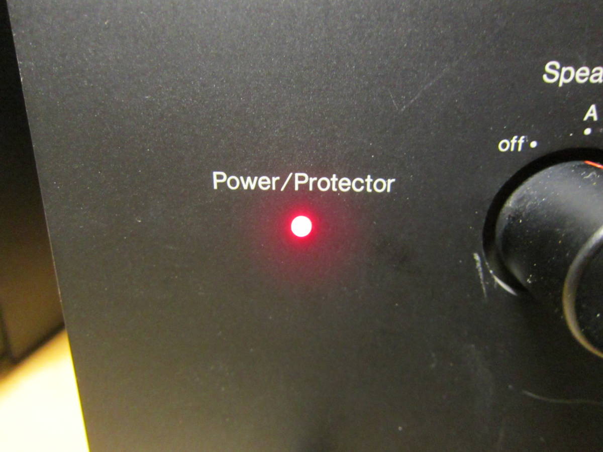 サンスイ AU-D607 通電しますが音が出ません ジャンク出品