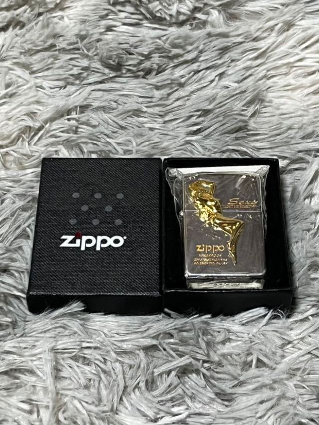 ジッポー ZIPPO メタル貼り SEXY LIGHT MY HEART 未使用 廃盤レア品