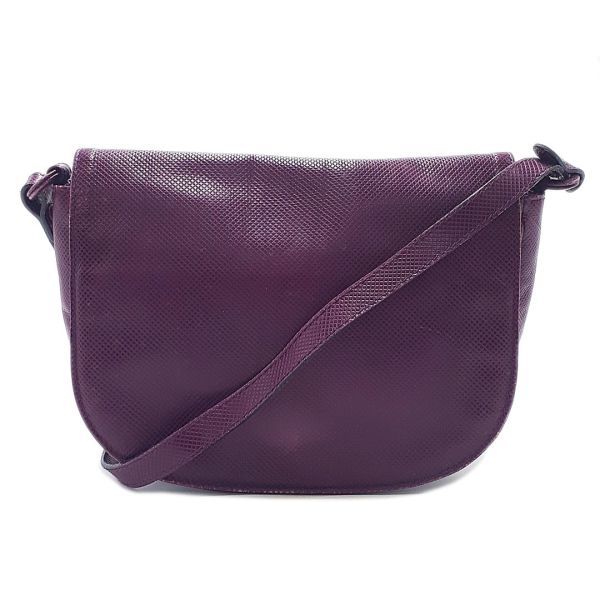 送料無料 ボッテガヴェネタ BOTTEGA VENETA ショルダーバッグ ポシェット 鞄 マルコポーロ クロスボディ レザー 紫系 01-23032403-F7