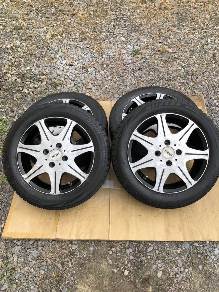 14インチホイール、ブリザックスタッドレス４本セット