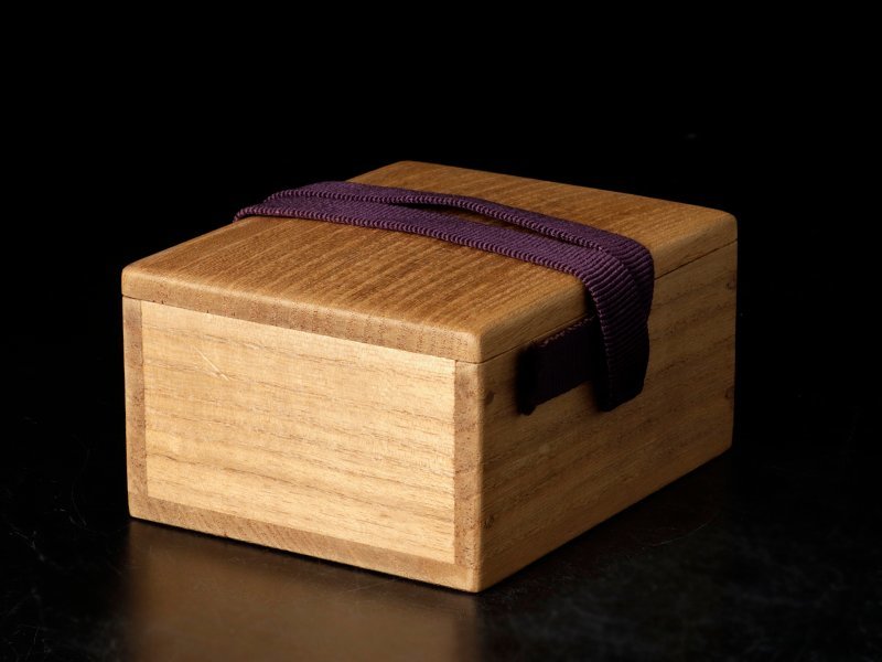 古美味】昧渓窯 矢口永寿造 桐香合 茶道具 保証品 HwA2 【公式通販】