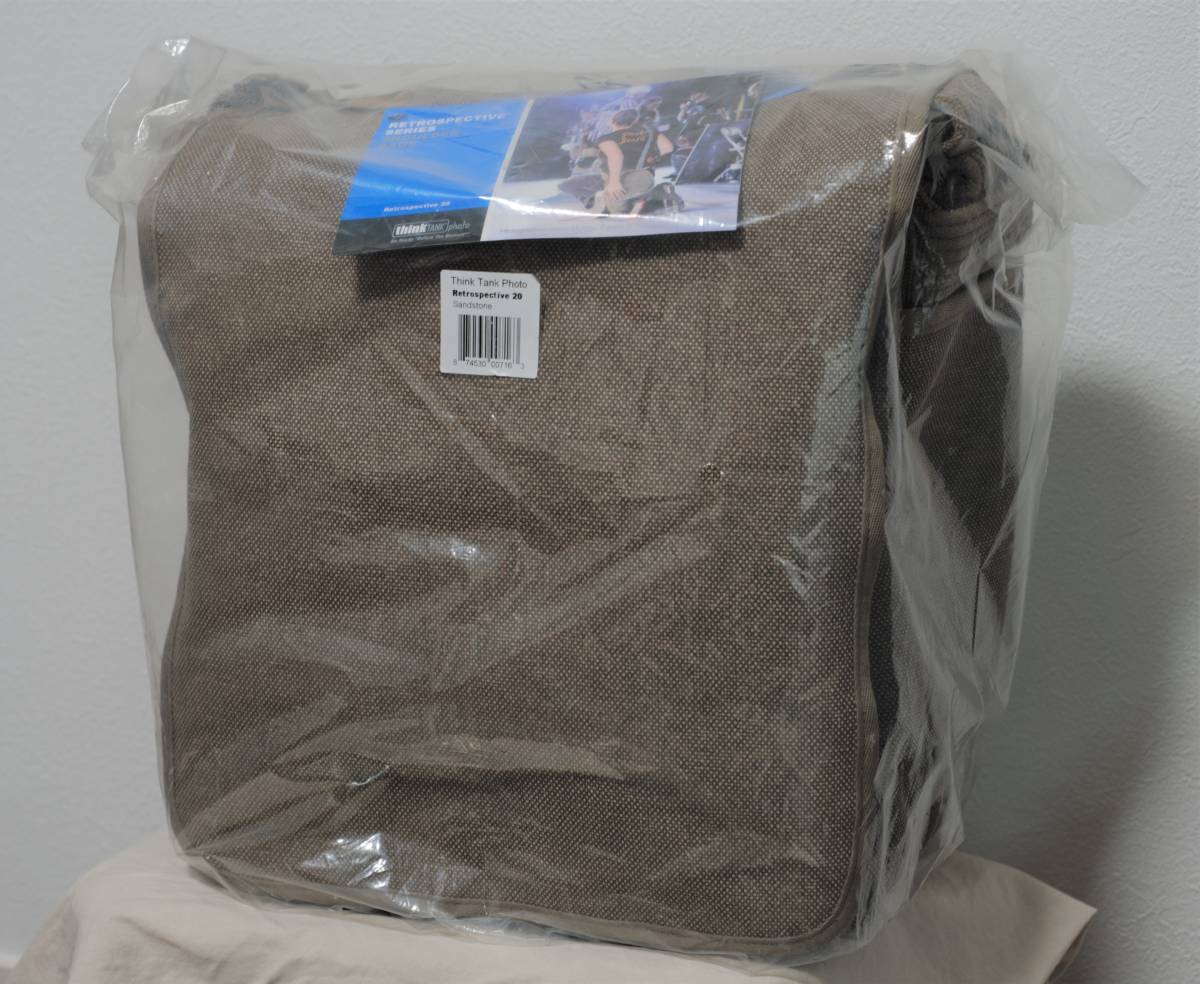 新品未開封 ThinkTANK カメラバッグ レインカバー付き シンクタンクフォト Retrospective 20