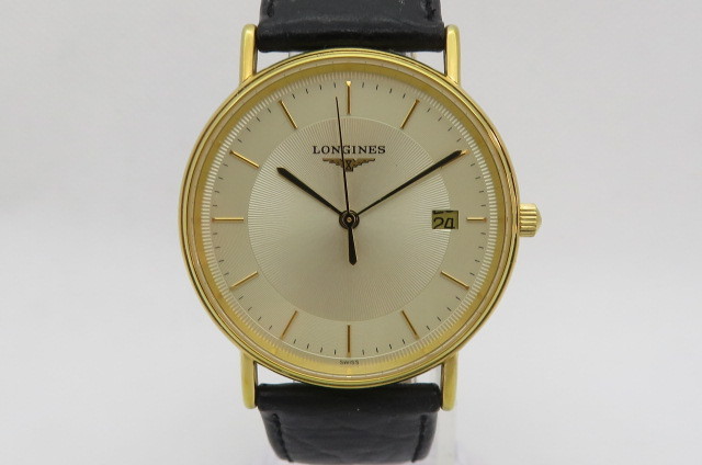 1円～【動作品】LONGINES ロンジン グランドクラシック L4.720.2 クォーツ メンズ時計　3-10-13
