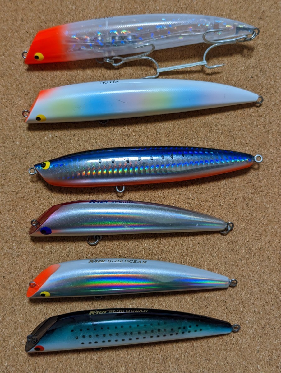 TACKLE HOUSE タックルハウス K-TEN ルアー 4点セット K-TEN ブルー