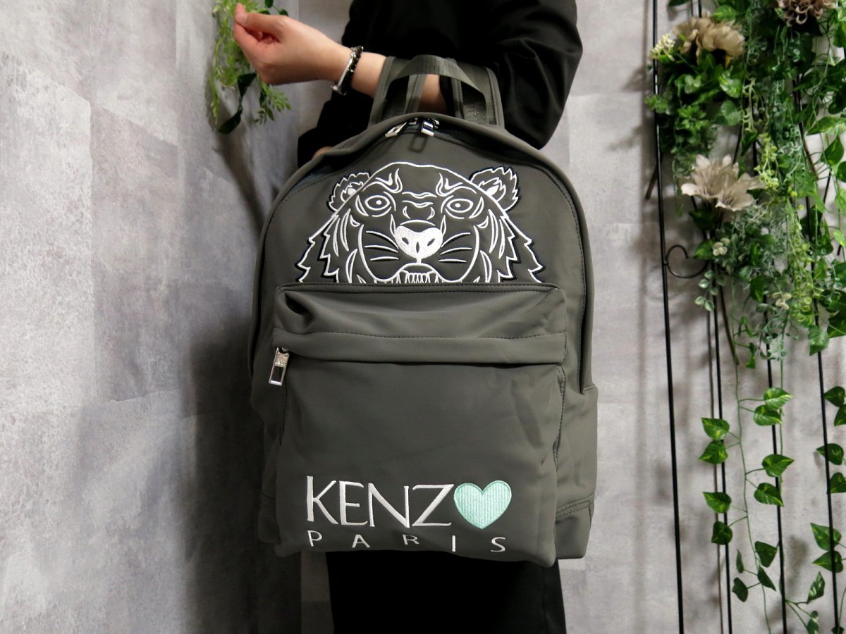 ○超美品○KENZO ケンゾー○カンパス タイガー○ナイロン○リュック 