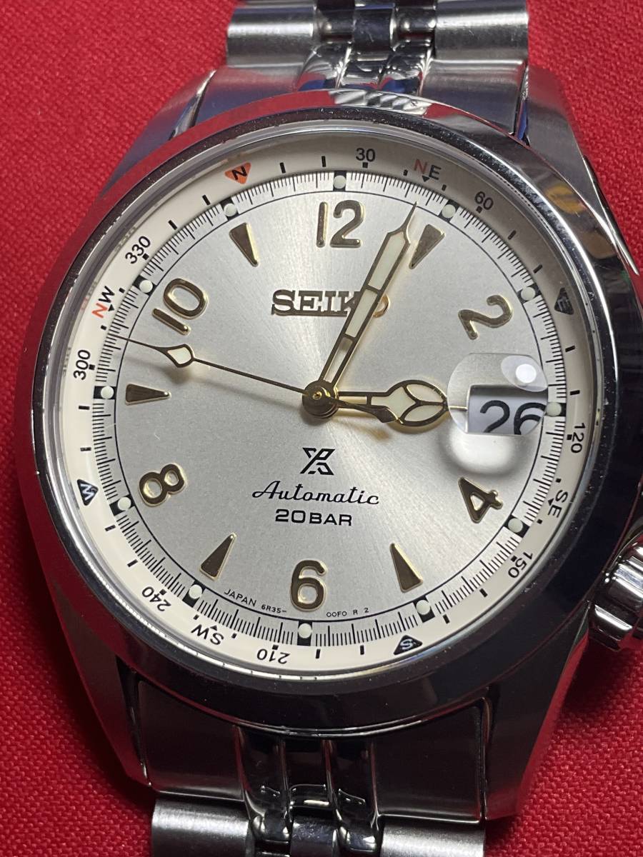 SEIKO プロスペック　アルピニスト　SBDC093 ブレスは社外品