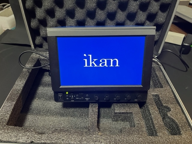 ikam S7H 7インチ 高輝度フィールドモニター / SDI・HDMI対応 ikan 7インチ SDIモニター 中古 専用ケース付き | ikam S7H 専用
