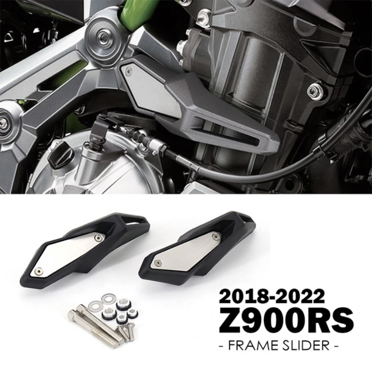 ◆最安確定!!◆エンジンガード/フレームスライダー【Z900RS専用：2018年式～2022年式】高強度アルミ製+ABS樹脂製