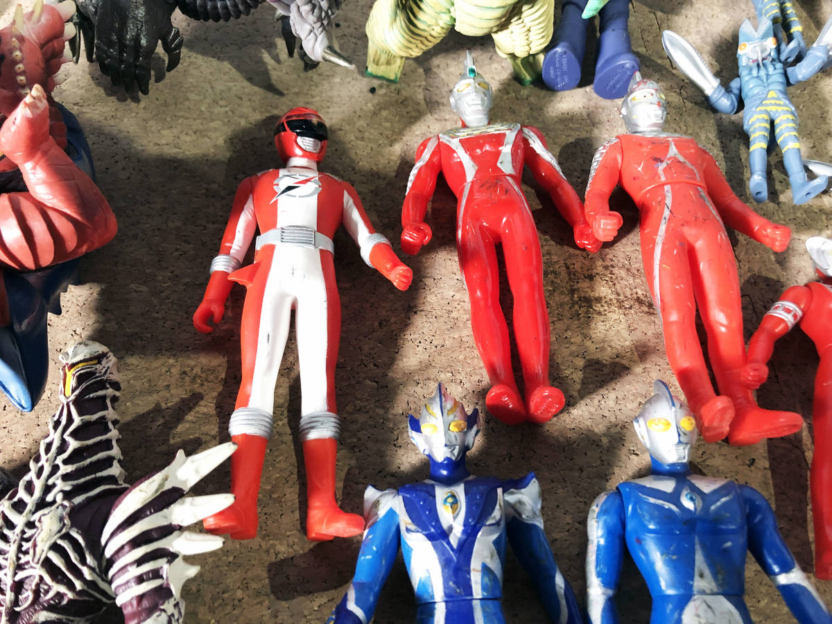 ソフビ ウルトラマン ウルトラ怪獣 怪獣 まとめ売り 42体セット 中古